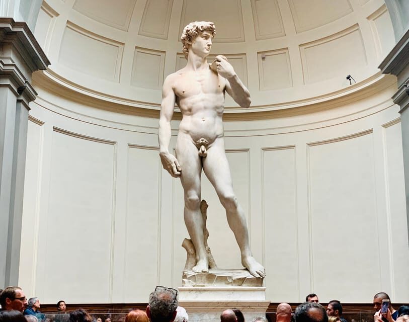 Florence: Accademia Gallery Guided Tour with Entry Ticket - Radios and Headsets in a Crowded Gallery: How This Changes the Experience