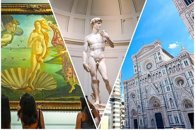 Florence: Accademia Gallery & Statue of David with Uffizi Gallery - Key highlights at a glance