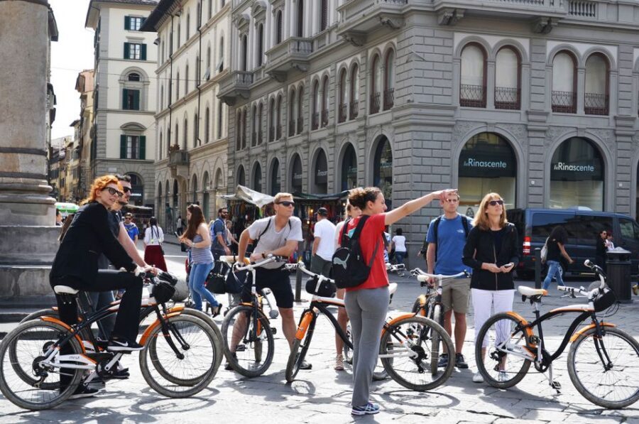 Florence: City Highlights Bike Tour - Ponte alle Grazie and Ponte Vecchio: Bridges That Change How the City Looks
