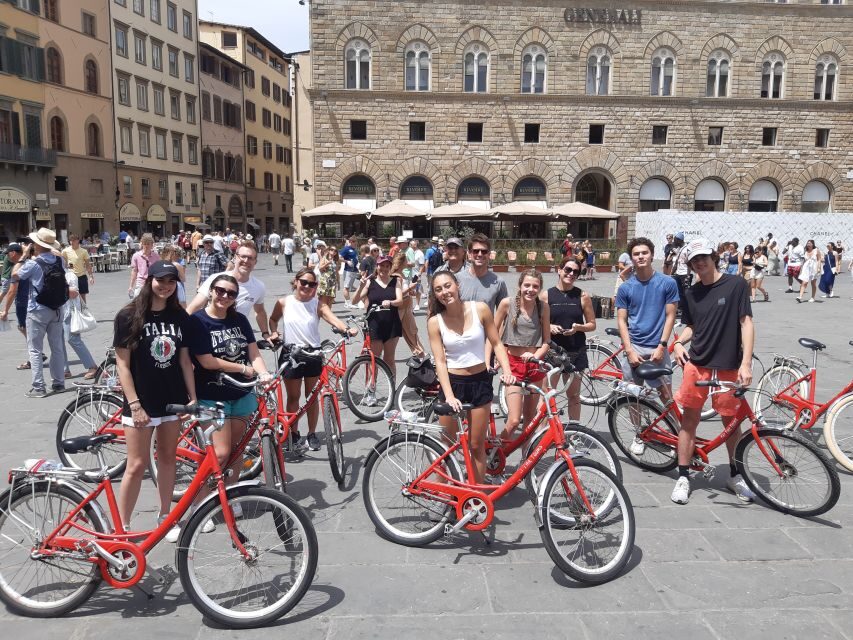 Florence: City Highlights Bike Tour - Uffizi Gallery and Piazza della Signoria: Better Stops Than Another Photo Pass
