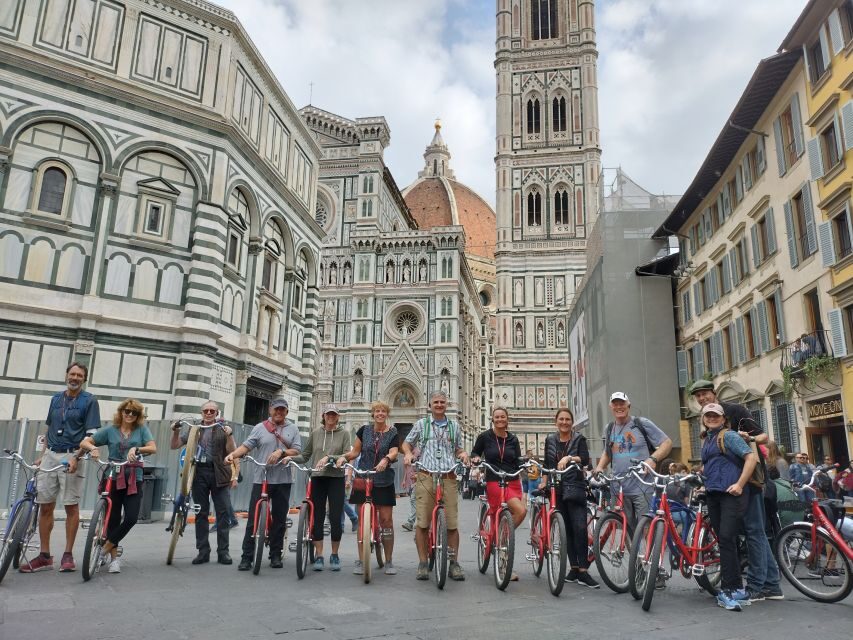 Florence: City Highlights Bike Tour - The Bikes and What Comes With Them (Including Helmet and Storage)