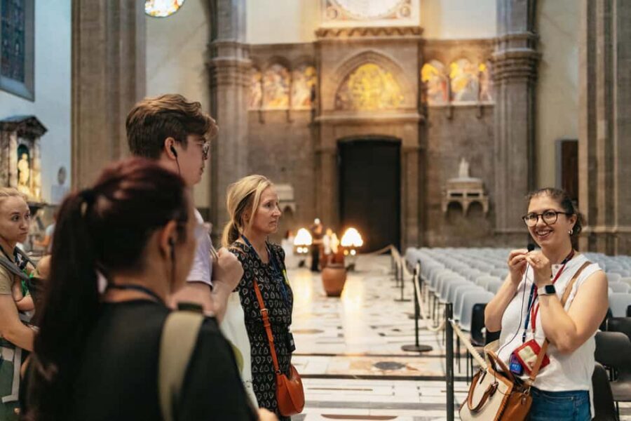 Florence: David, Cathedral & City Highlights Guided Tour - Skip-the-line Accademia: standing inches from David