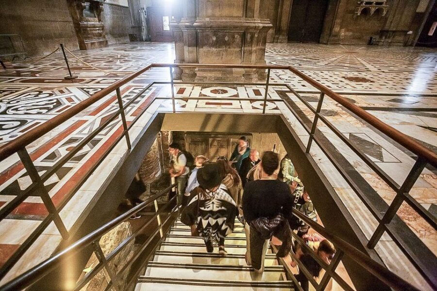Florence Duomo, Baptistery & Opera Museum Audioguided Tour - The Baptistery: mosaics, sound, and the real Gates of Paradise