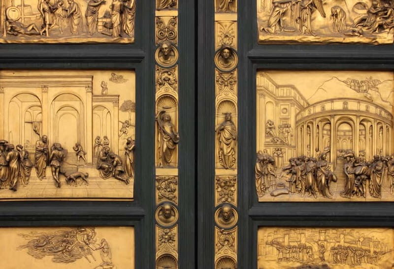 Florence Duomo Square Guided Walking Tour with Entry Tickets - Gates of Paradise: entering the Baptistery of Saint John