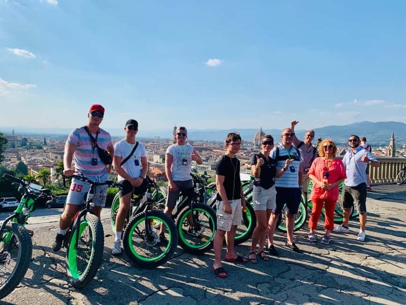 Florence: E-Bike Tour with Michelangelo Square - Key things to know before you book