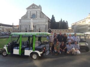 Florence: Eco-Friendly Golf Cart City Tour with Audio Guide - Ponte Vecchio to Ponte Santa Trinita: The Arno River Moment