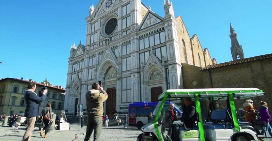 Florence: Eco-Friendly Golf Cart City Tour with Audio Guide - Santa Maria Novella and Ognissanti: City Walls and Traditions