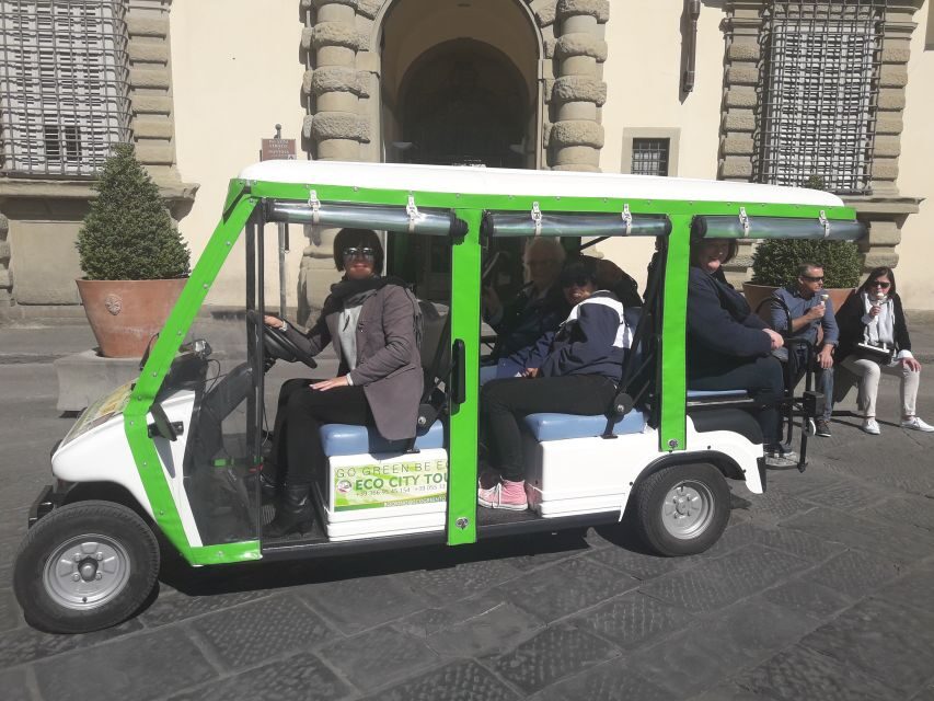 Florence: Eco-Friendly Golf Cart City Tour with Audio Guide - The 1.5-Hour Option: Piazzale Michelangelo Views Without the Climb