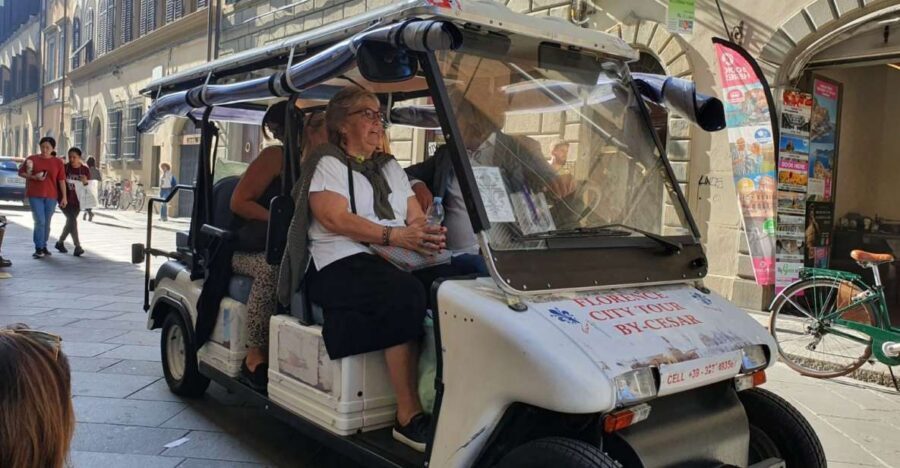 Florence: Eco-Friendly Panoramic Tour in Electric Golf Cart - Electric Golf Cart Florence: Fast, Comfortable, and Actually Practical