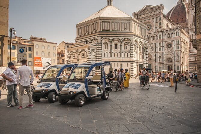 Florence Eco Tour by Electric Golf Cart - The route at a glance: what each stop is for
