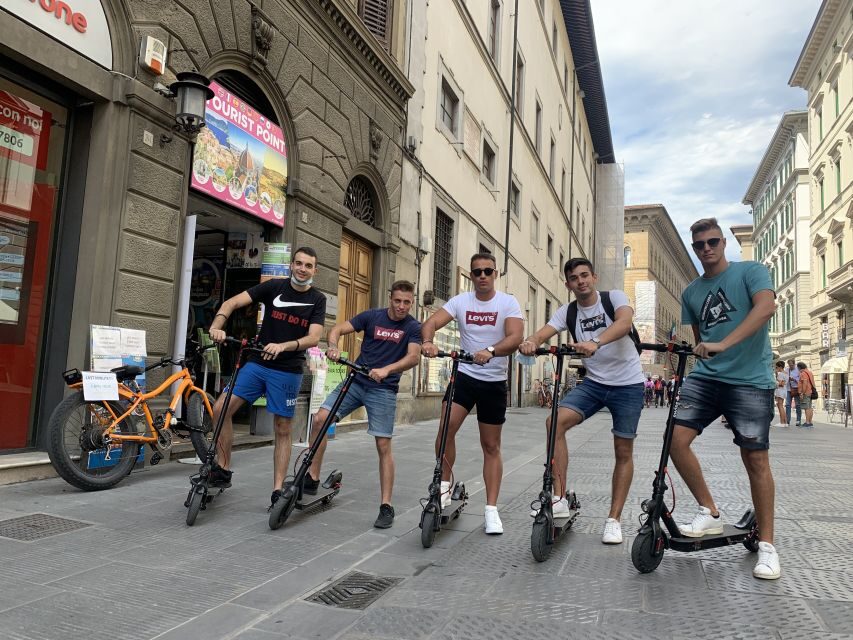Florence: Electric Scooter Tour with Guide - First Stop: Getting Rolling Outside Eataly Bar