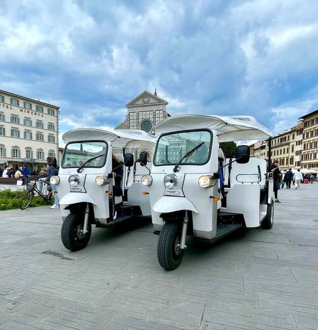Florence: Electric Tuk-Tuk or Golf Cart City Tour - Duomo and Palazzo Vecchio From the Cart Lane