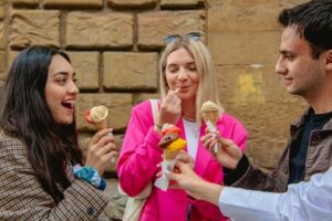Florence: Guided Food Walking Tour with Tuscan Classics - Where You Start: Schiacci[a] Passera and a Yellow-Flag Guide