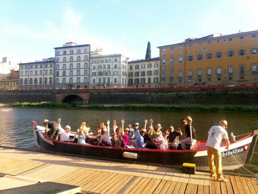 Florence: Guided Gondola Boat Tour with a Glass of Wine - Why the Arno River Makes This Gondola-Style Ride Special