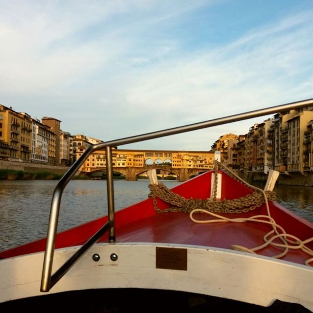 Florence: Guided Gondola Boat Tour with a Glass of Wine - Know Before You Go: Shoes, Bags, and Timing Reality