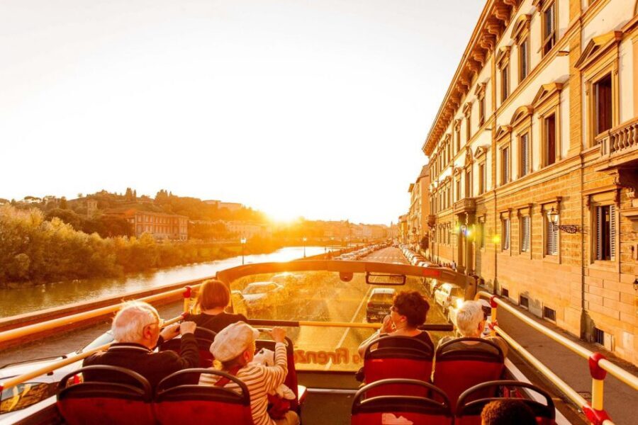 Florence: Hop-on Hop-off Bus Tour: 24, 48 or 72-Hour Ticket - Line A: City Center Loop From Santa Maria Novella to Piazza Michelangelo