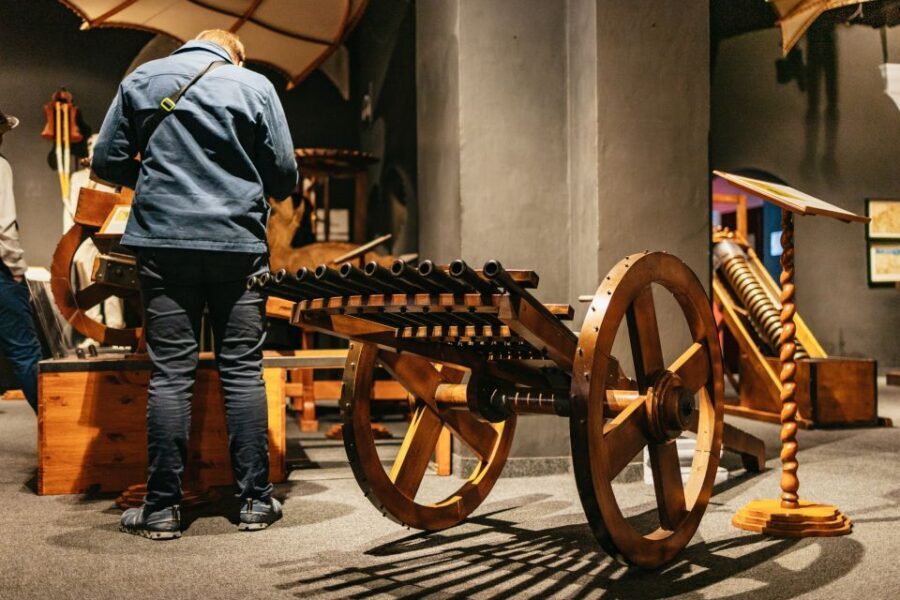 Florence: Leonardo Interactive Museum Entry Ticket - Your $9 ticket: what you get for an hour of hands-on fun