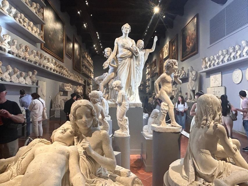 Florence: Michelangelo's David Entrance Ticket and Audio App - The Gipsoteca and Medici instruments: sculpture study and sound
