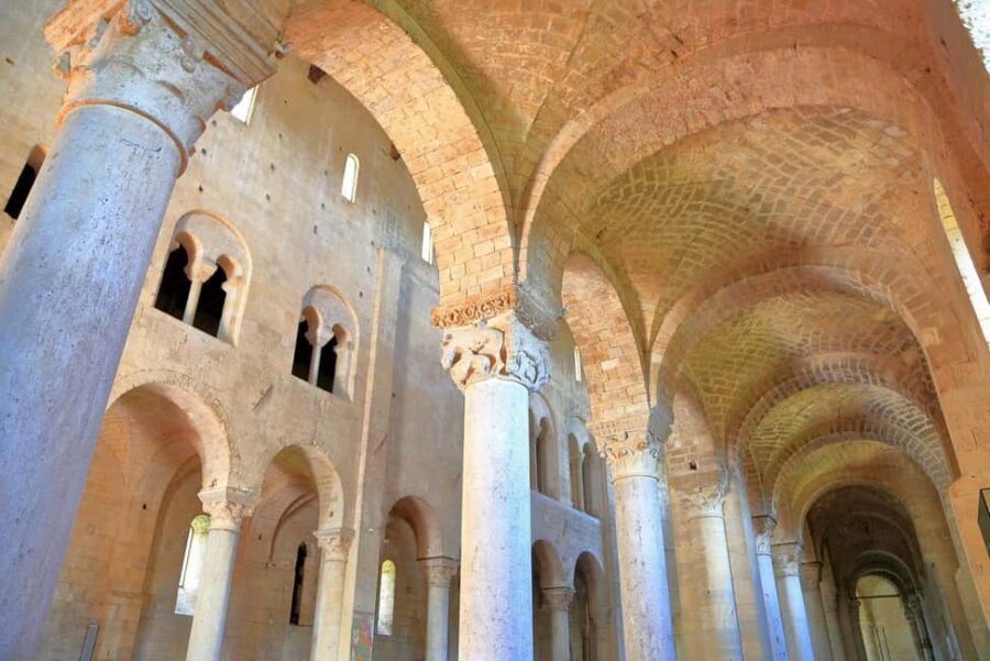 Florence: Orcia Valley, Montalcino, Pienza with Lunch & Wine - Sant’Antimo Abbey: Wheat Fields, Olive Trees, and a Historical Hook