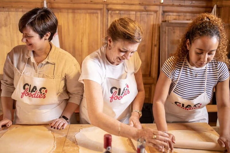 Florence: Pasta & Tiramisu Class with Unlimited Wine - Tagliatelle and ravioli: two shapes, one foundation