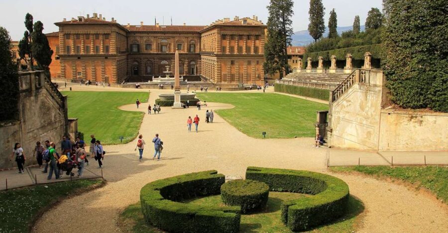 Florence: Pitti Palace and Boboli Gardens Walking Tour - Boboli Gardens at Your Own Pace: Maze Paths and Limestone Caves