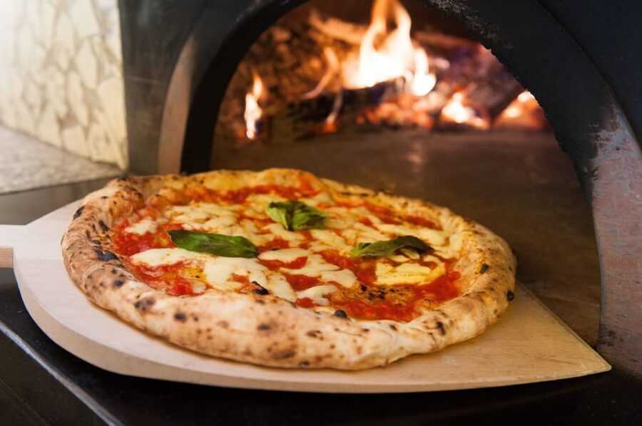 Florence: Pizza and Gelato Experience with Unlimited Wine - Classroom Setup in Florence: Pizza Oven, Aprons, and a Real Working Environment