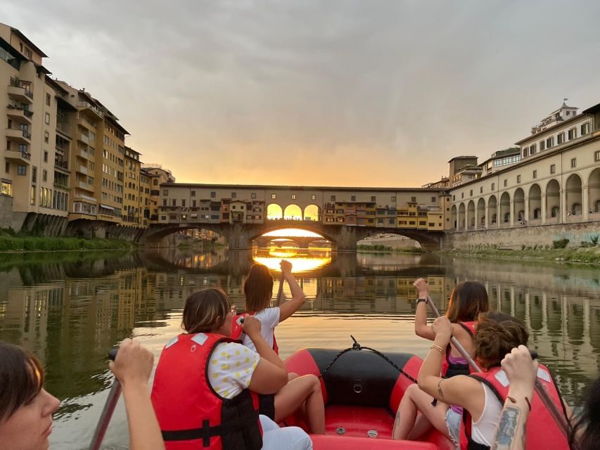 Florence: Pontevecchio Bridge and City Sights Rafting Cruise - Past Uffizi Views and Along the National Library Stretch