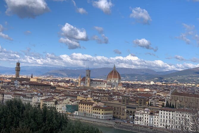 Florence: Private Bike Tour - Piazzale Michelangelo: the viewpoint you’ll be glad you earned