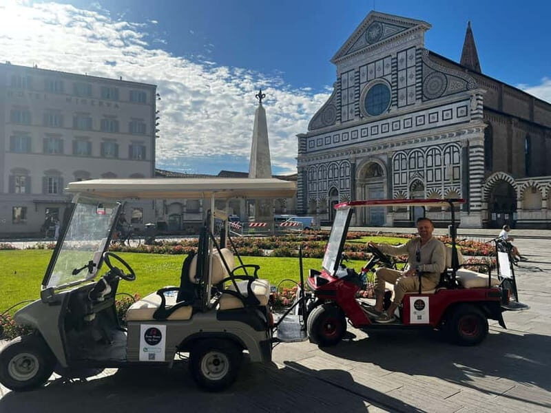 Florence: Private Electric Mini Car Tour with Local Guide - How the onboard audio guide keeps you informed