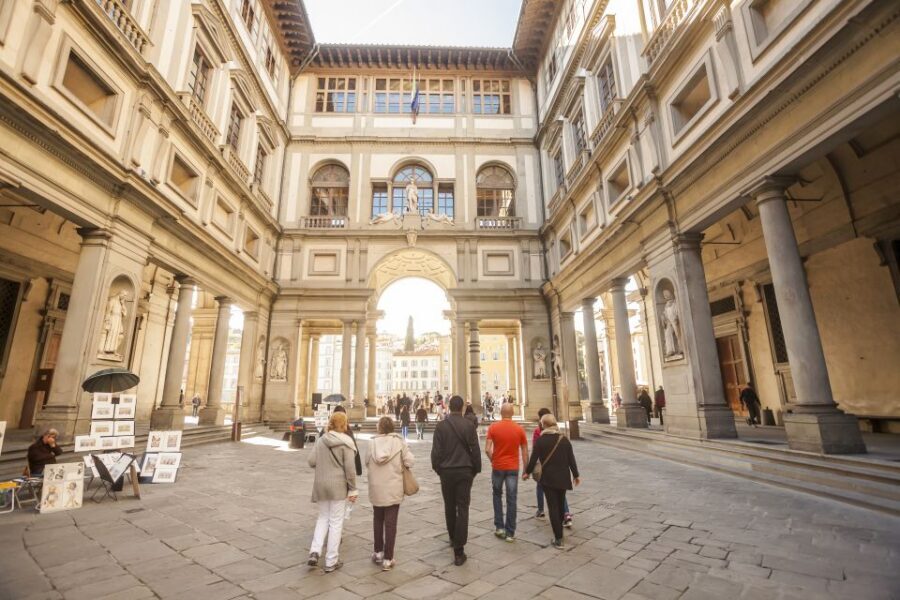 Florence: Private Walking Tour of Florence's Hidden Gems - Via de’ Tornabuoni Fashion Street and Strozzi Palace Details