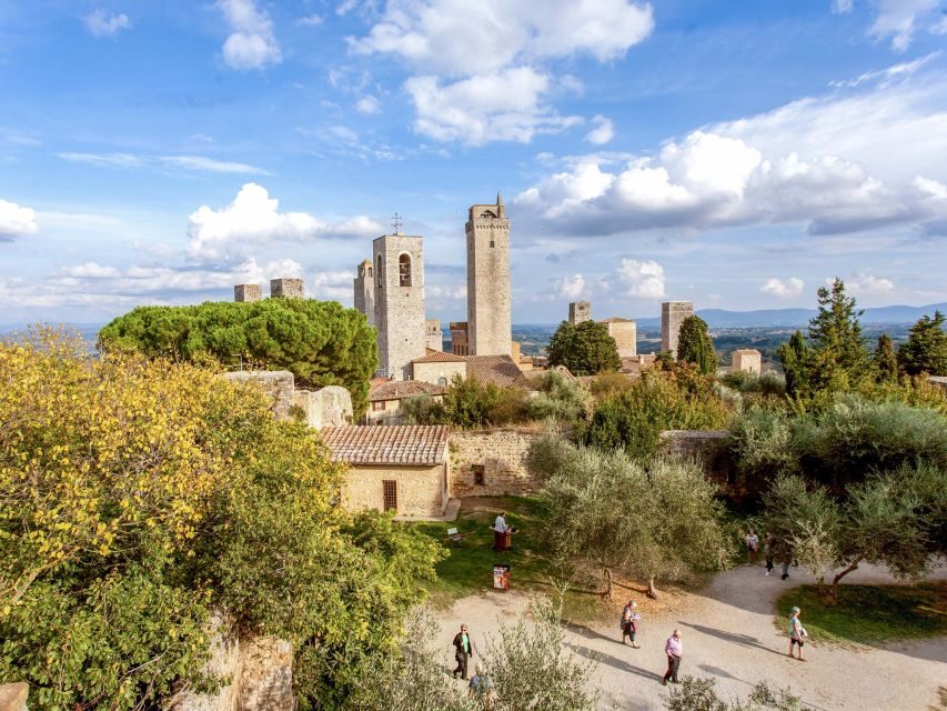 Florence: Siena, San Gimignano & Monteriggioni with Tasting - A one-day loop through Tuscany’s big three
