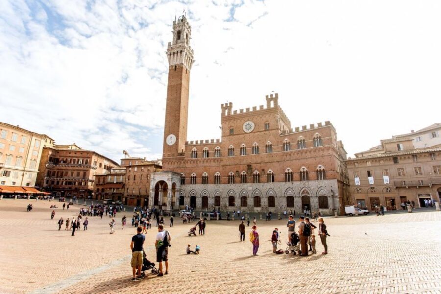 Florence: Siena, San Gimignano & Monteriggioni with Tasting - Siena’s Piazza del Campo and Palio energy