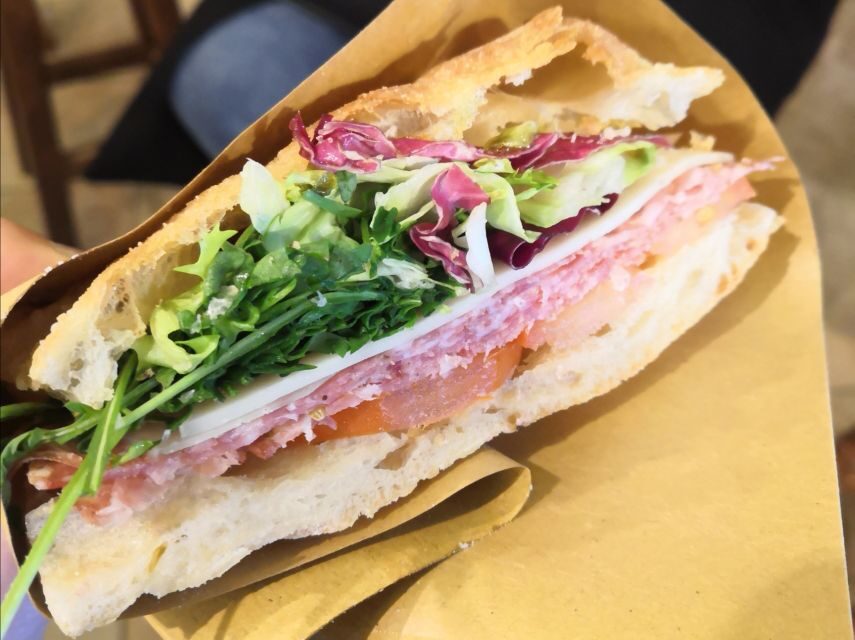 Florence: Street Food Walking Tour with Wine - Wine Pairing with Schiacciata and Tuscan Salumi