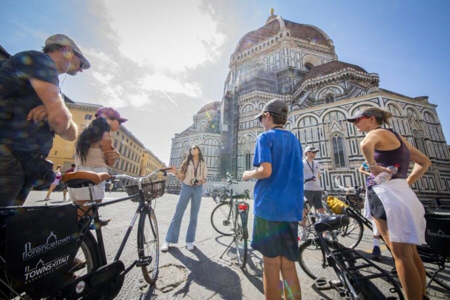 Florence: The Original City Bike Tour with a Guide - Stop 2: Duomo and Santa Maria Novella