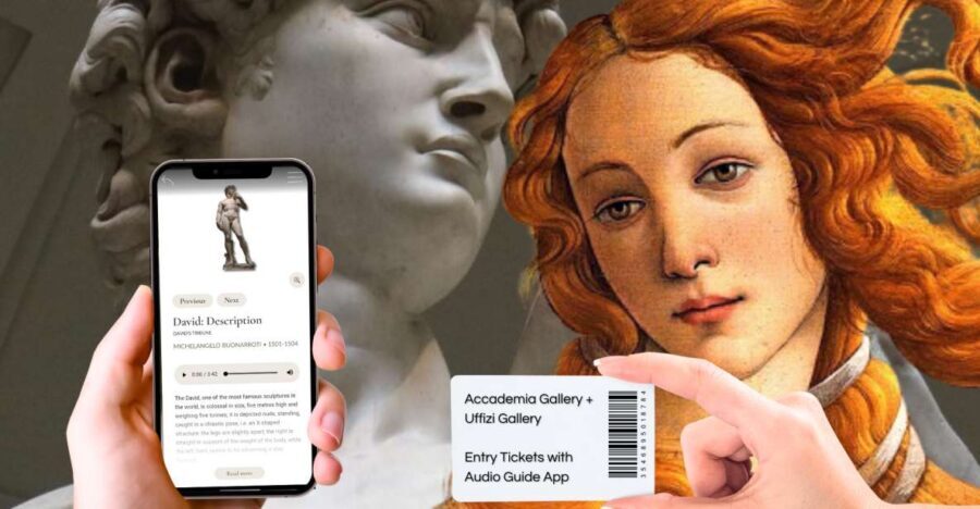 Florence: Uffizi & Accademia Priority Tickets with Audio App - Key Highlights That Matter on the Ground