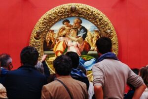 Florence: Uffizi Priority Ticket & Masterpieces Audio App - Where you meet: the Benvenuto Cellini shortcut