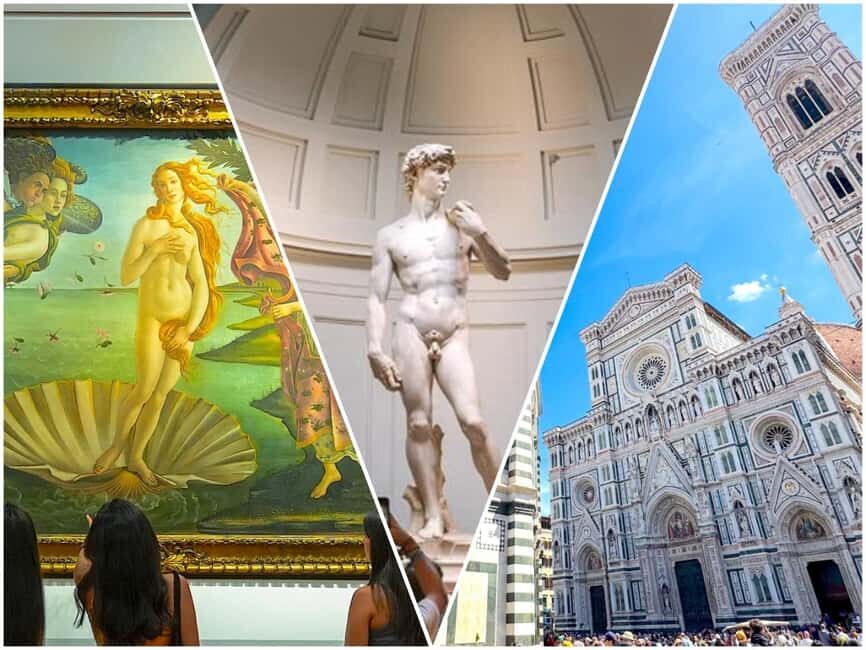 Florence: Walking Tour with David, Duomo & Uffizi Gallery - A full-day Florence route that actually fits time