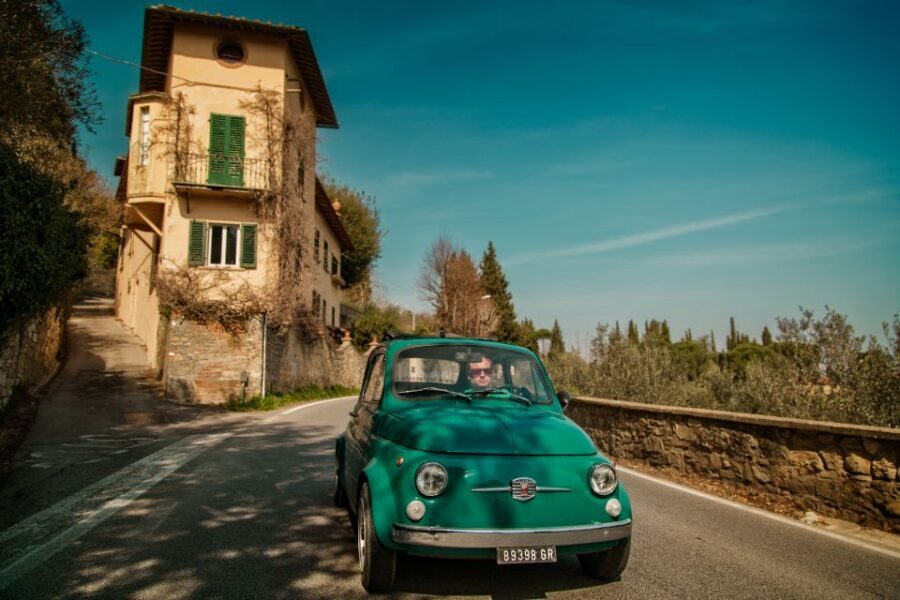 Florence Wine Tasting and Tuscan Lunch in a Vintage Fiat 500 - Meeting at 500 Touring Club: how to get there smoothly