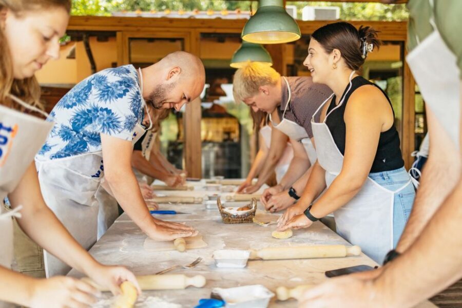 From Florence: Cooking Class & Lunch at Tuscan Farmhouse - Inside the farmhouse kitchen: pasta, ragù, and bruschetta you can redo