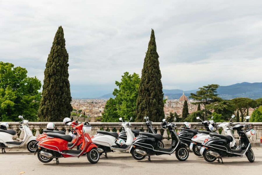 From Florence: Tuscan Countryside Vespa Tour with Tastings - The safety vibe: patient guides and strict common sense