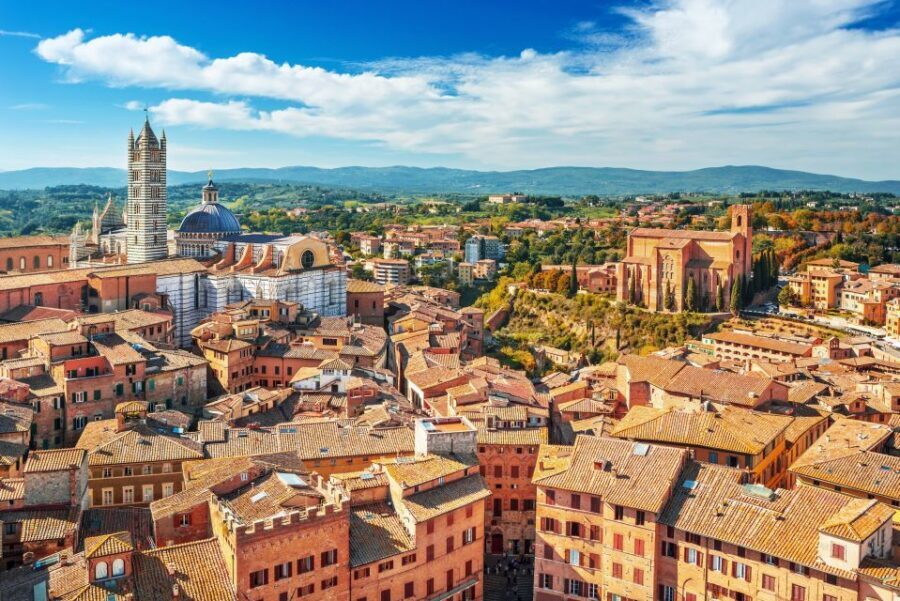 From Florence: Tuscany Highlights Full-Day Tour - Siena guided walk: cathedral squares and the Palio angle