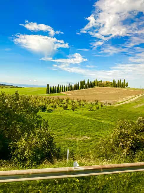 From Florence: Tuscany Hills Wine Tour - Meeting point and timing: how the 12.5 hours play out