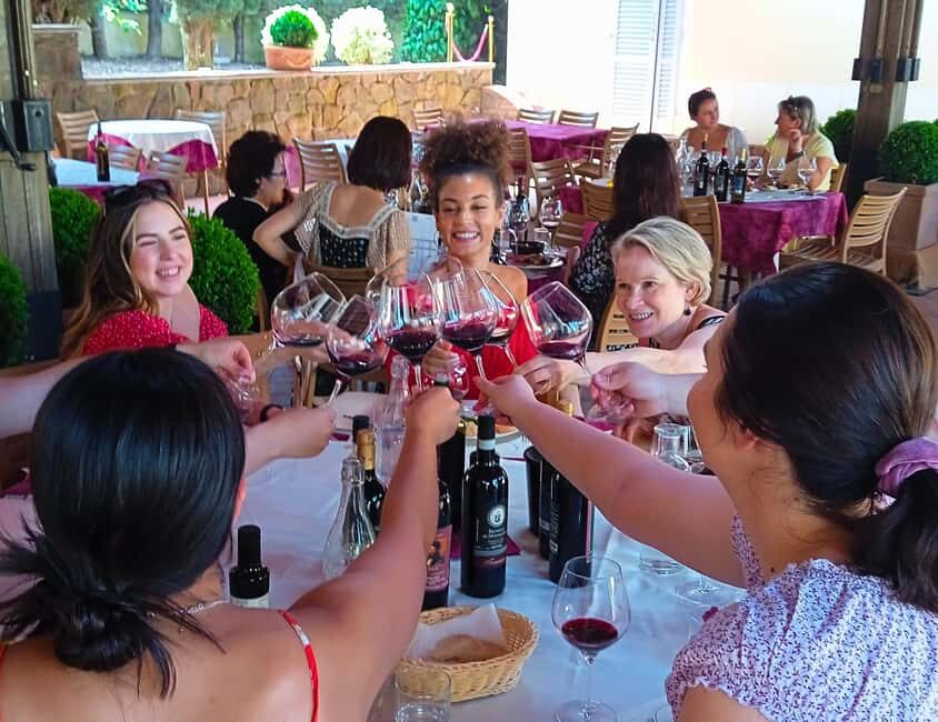 From Florence: Tuscany & San Gimignano Tour with 2 Tastings - The tastings: up to 7 wines plus the oil and balsamic lesson