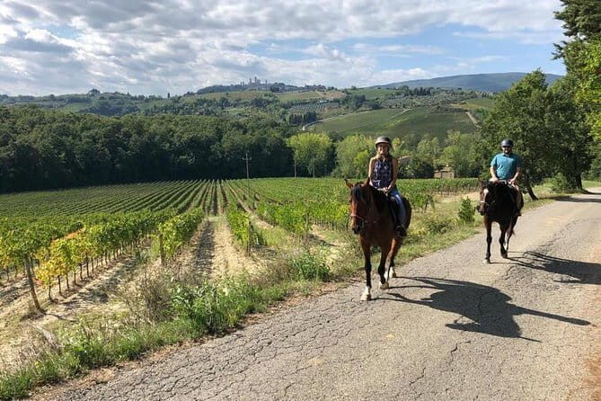Horseback Ride in S.Gimignano with Tuscan Lunch Chianti Tasting - The horseback ride: what you really do for an hour