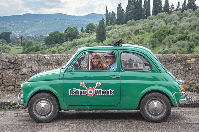 Self-Drive Vintage Fiat 500 Tour from Florence: Tuscan Hills and Italian Cuisine - Behind the wheel: manual gears, radio contact, and safety that actually helps