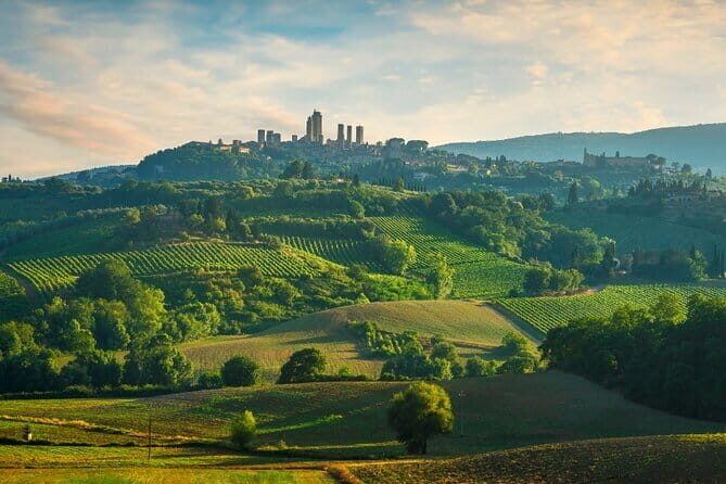 Semi Private Deep Wine Chianti and San Gimignano from Florence - San Casciano in Val di Pesa: the farmhouse lunch stop that makes the day worth it