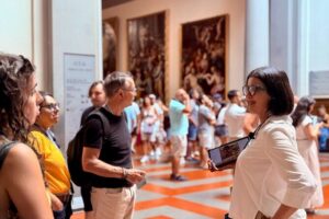 Skip the line: Uffizi and Accademia Small Group Walking Tour - Accademia Gallery stop: Michelangelo’s David and the music-instruments angle