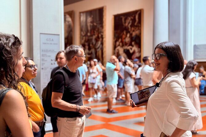 Skip the line: Uffizi and Accademia Small Group Walking Tour - Accademia Gallery stop: Michelangelo’s David and the music-instruments angle