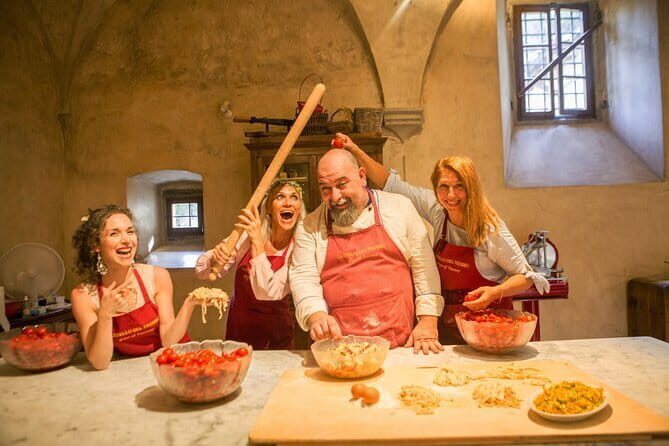 Small Group Pasta Making Class Wine Tasting in a Tuscan Castle - Key Takeaways Before You Go