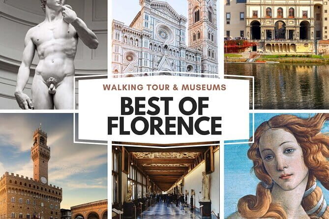 Small Group Uffizi & Accademia Museum with Walking Tour - Quick hits